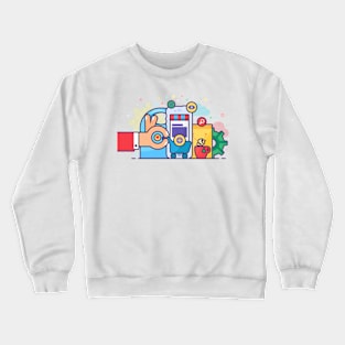 Business Crewneck Sweatshirt